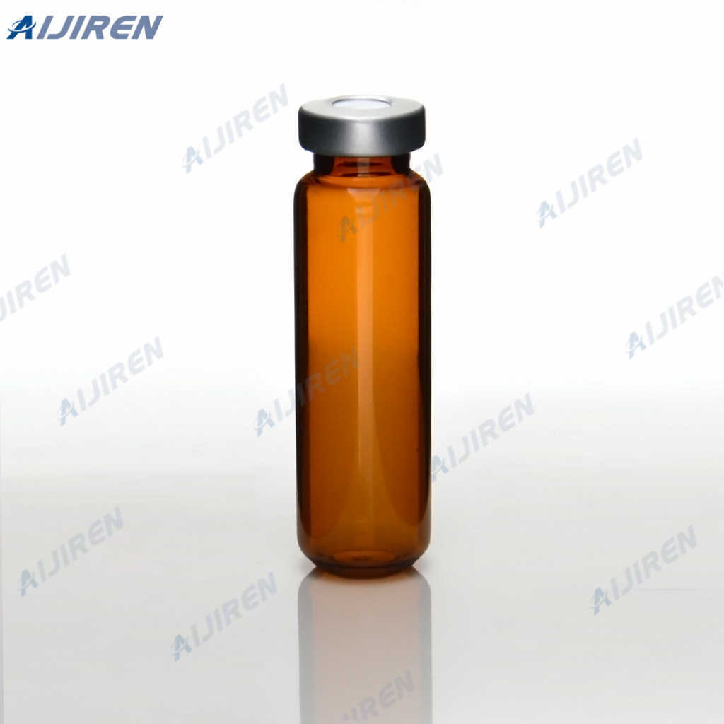 standard neck flat bottom gc vials with aluminum cap supplier